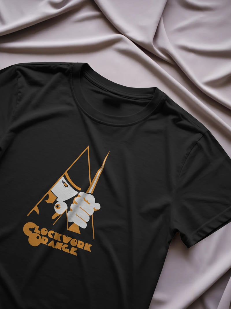 A Clockwork Orange Siyah Unisex Tişört