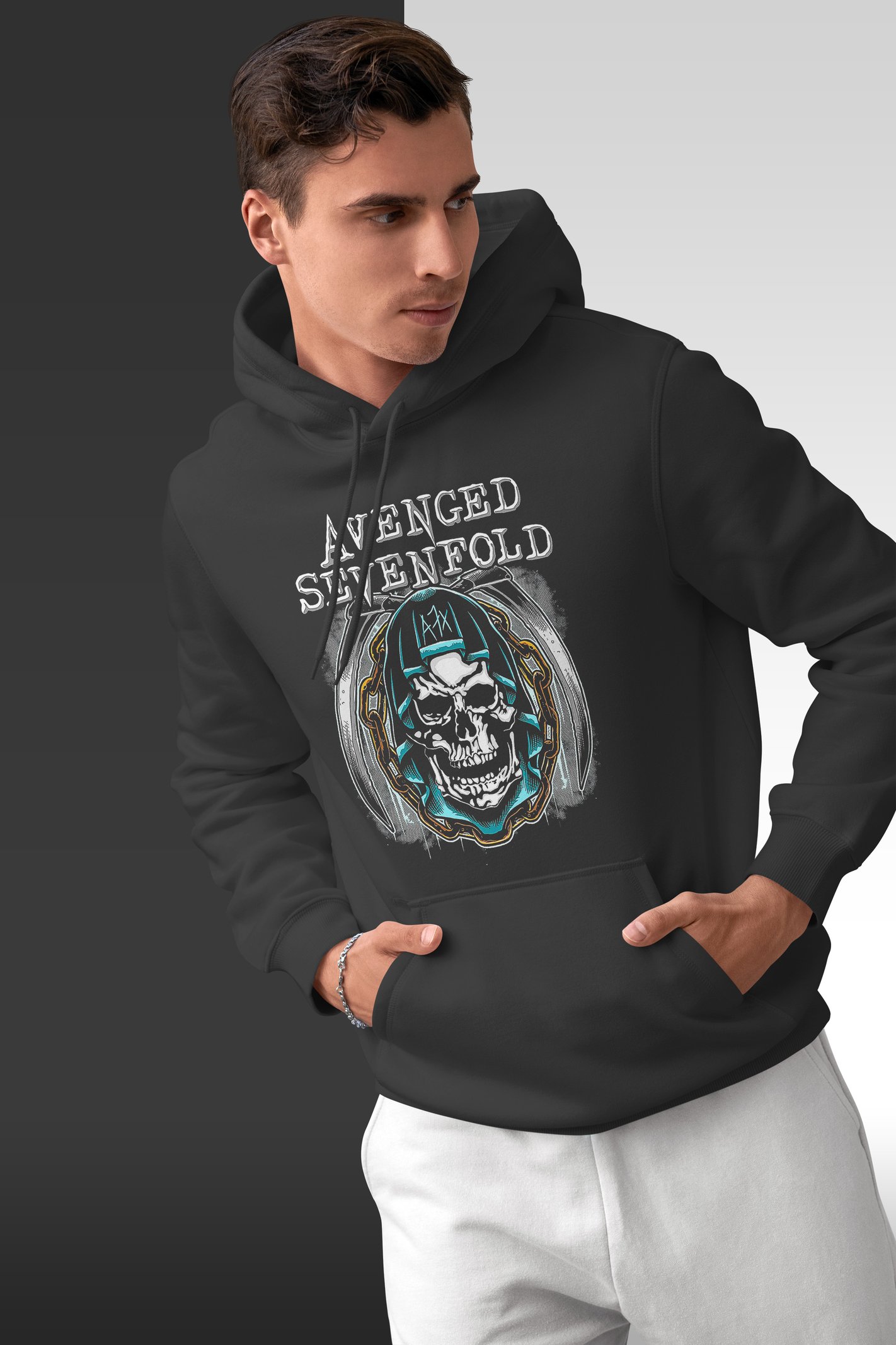 Avenged Sevenfold Kapüşonlu Unisex Sweatshirt