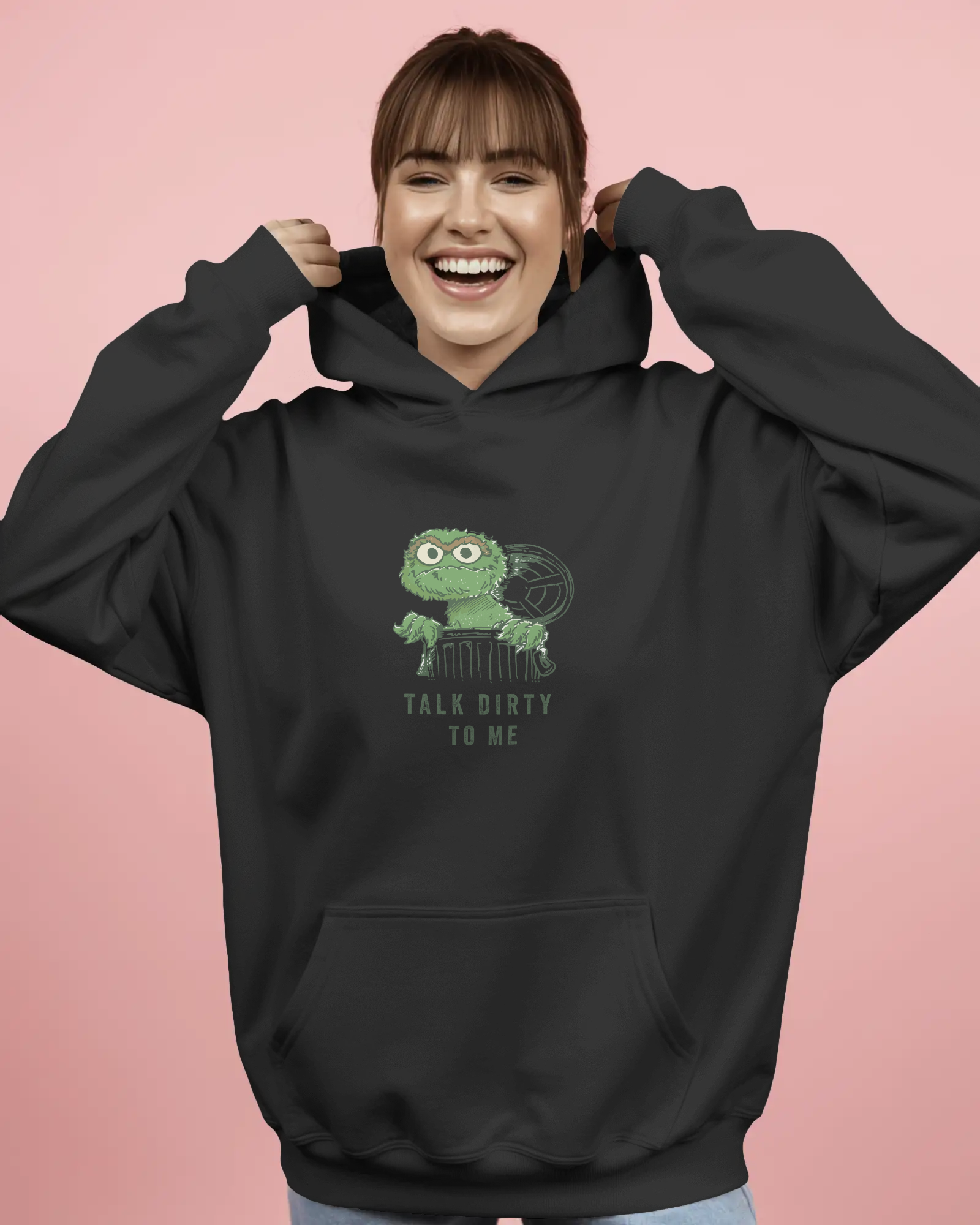 Talk Dirty to Me Kapüşonlu Sweatshirt