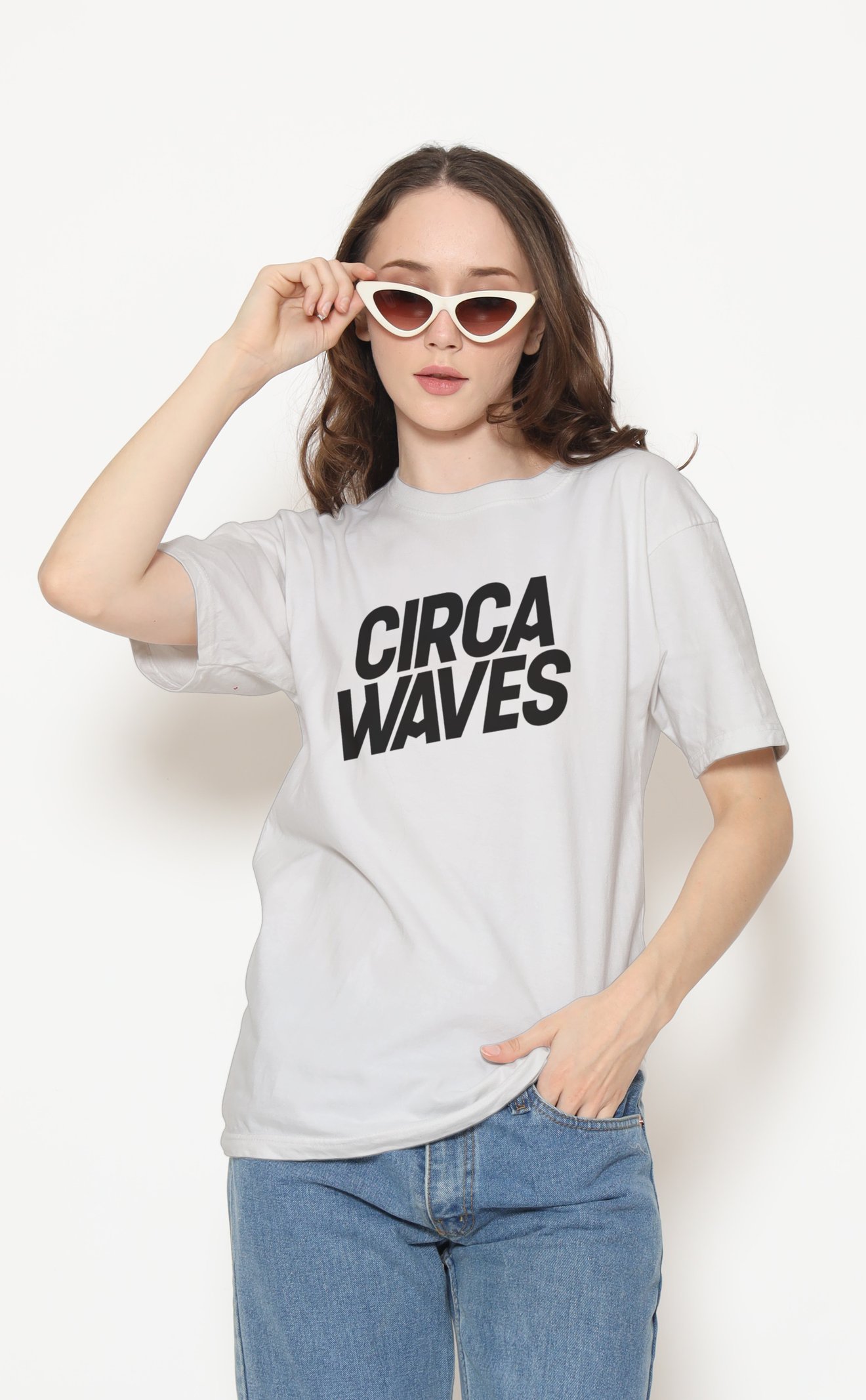 Circa Waves Unisex Beyaz Tişört