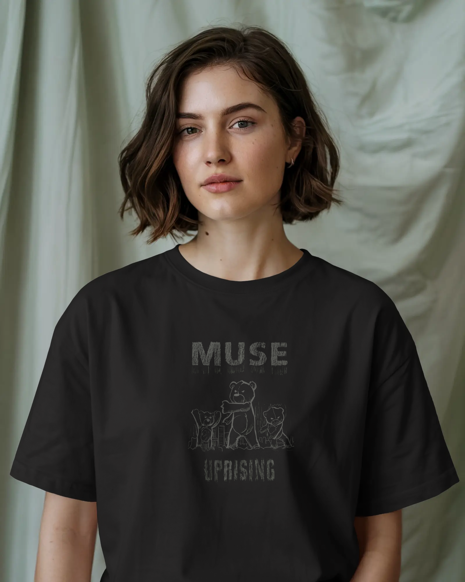 Muse Siyah Tişört