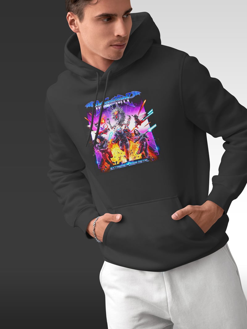Dragonforce Alev Kapüşonlu Sweatshirt