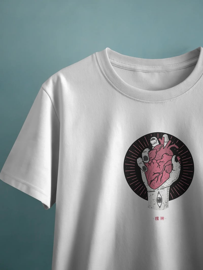 Heartbreaker Unisex Beyaz Tişört