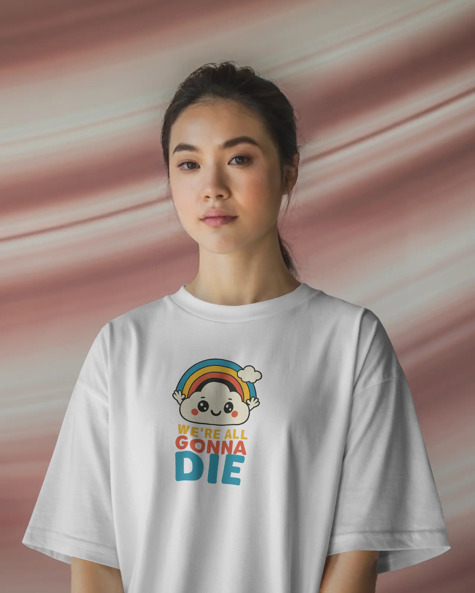 Gonna Die Unisex Beyaz Tişört