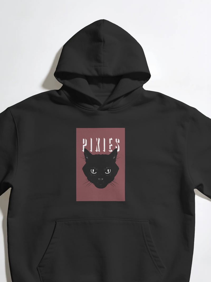Pixies Kedi Kapüşonlu Sweatshirt