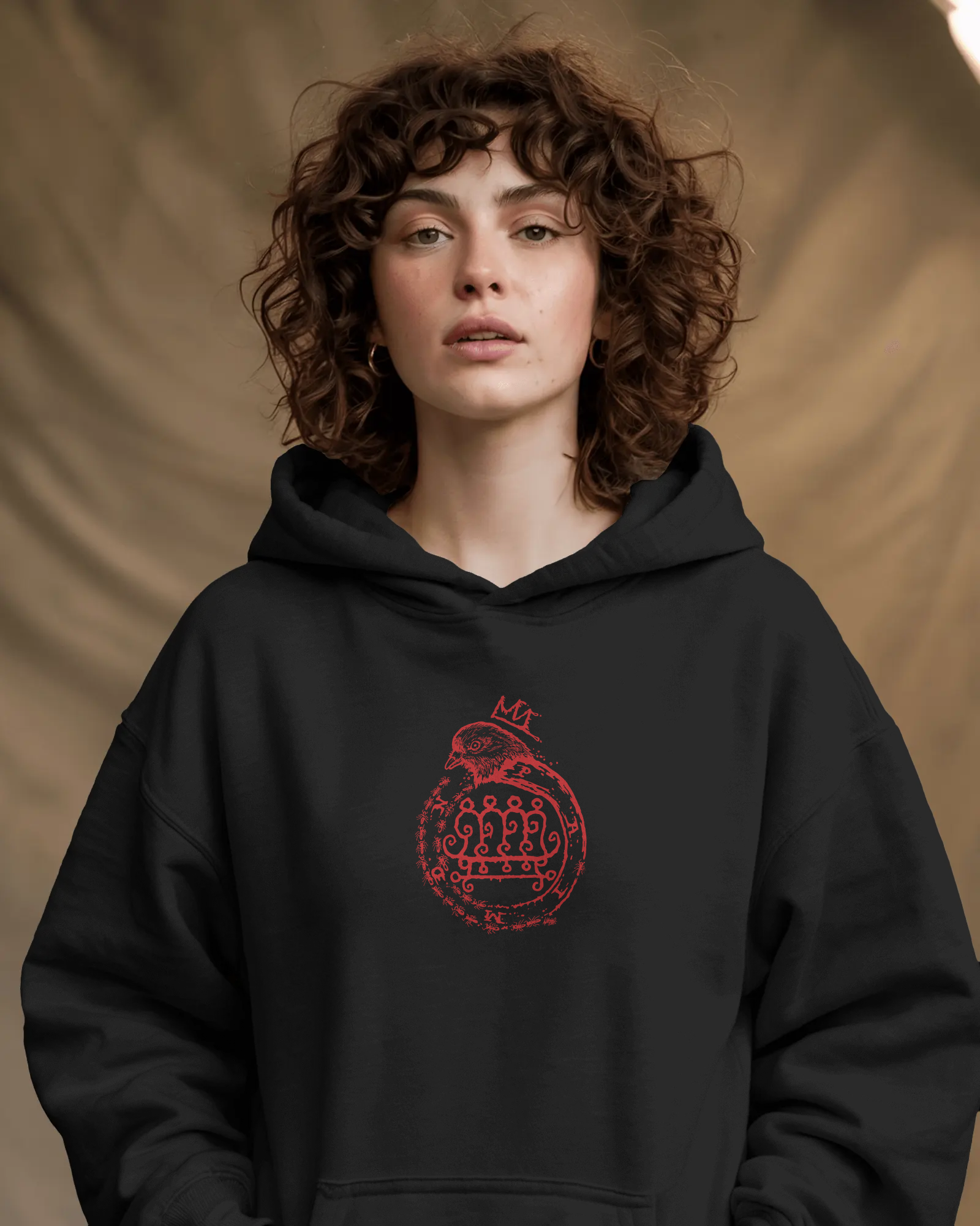 Hereditary Siyah Kapüşonlu Sweatshirt
