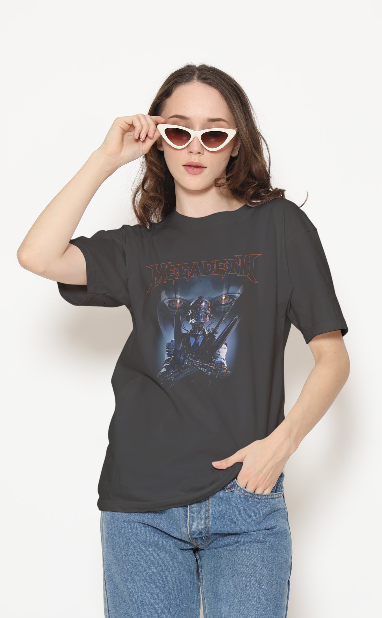 Megadeth Dijital Baskı Unisex Tişört