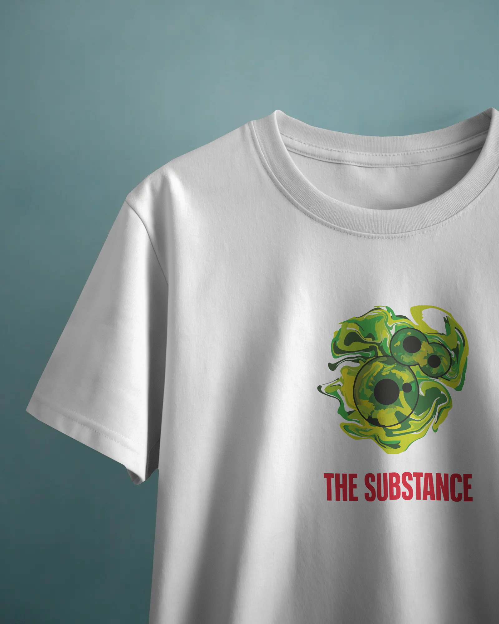 The Substance Unisex Beyaz Tişört
