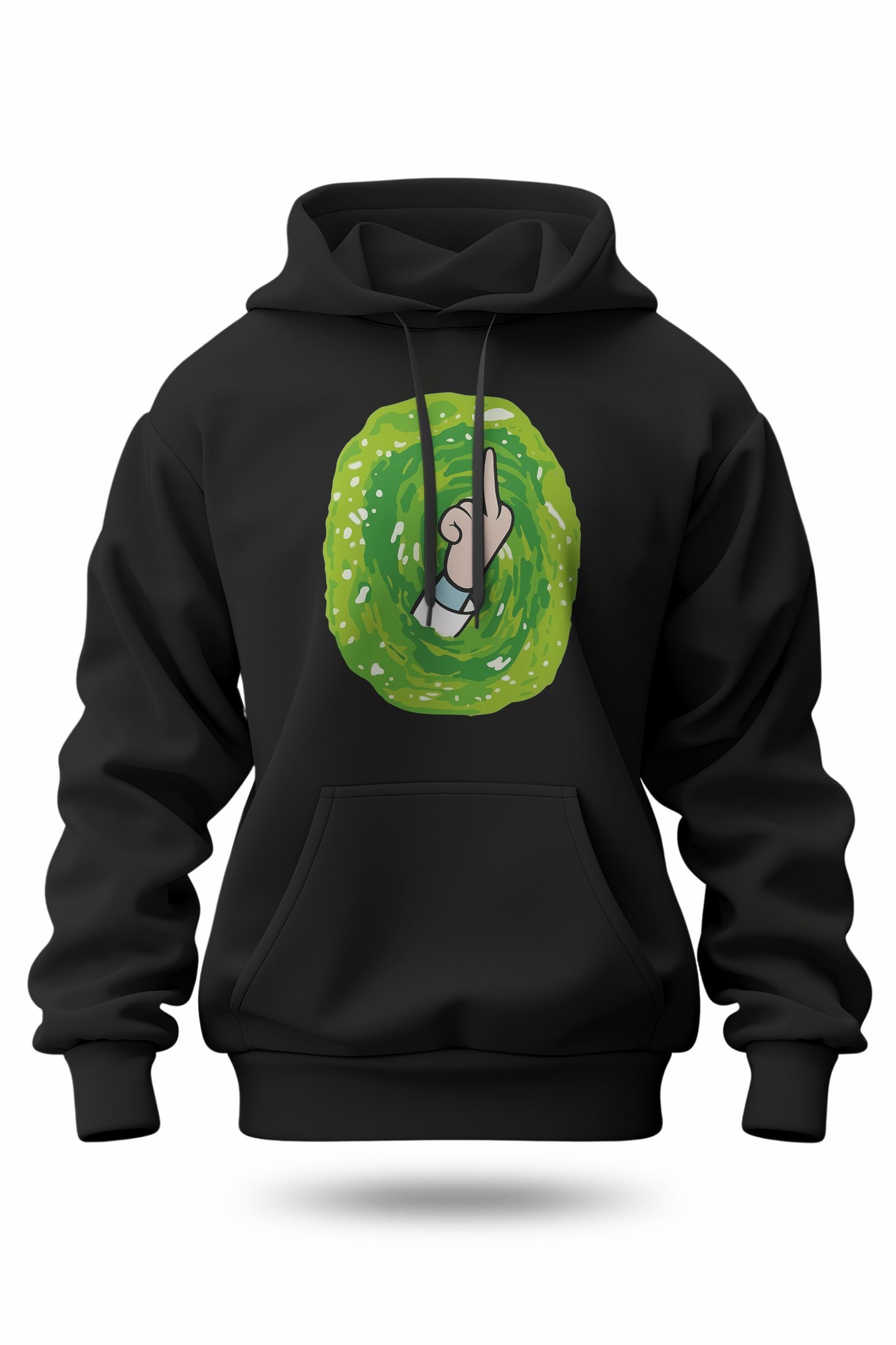 Rick and Morty Unisex Kapüşonlu Sweatshirt