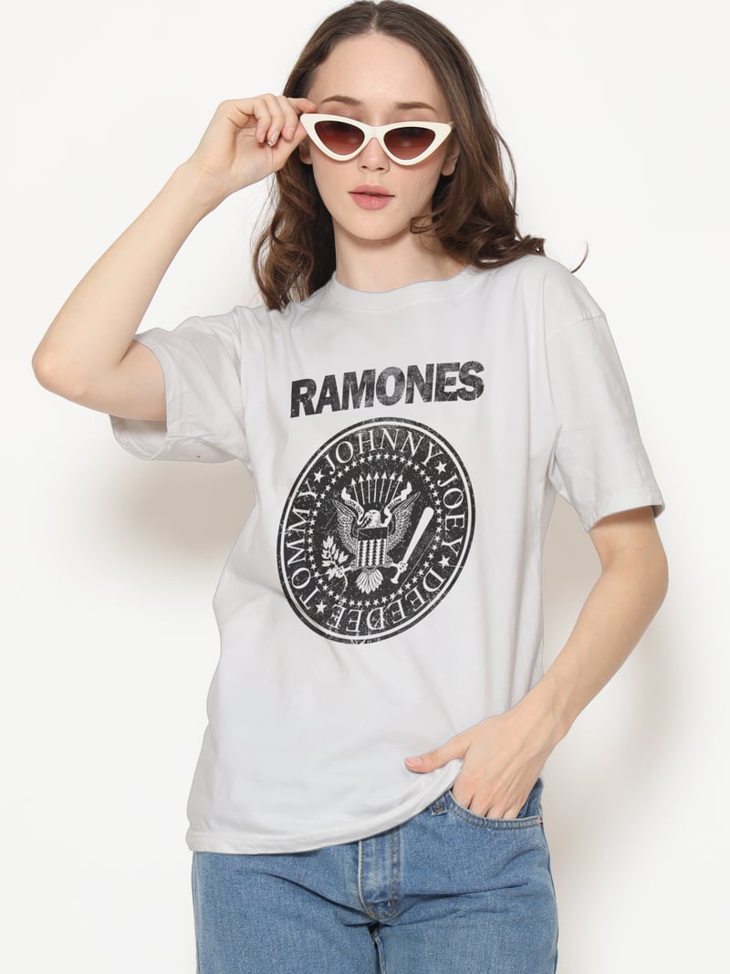 Ramones Unisex Beyaz Tişört
