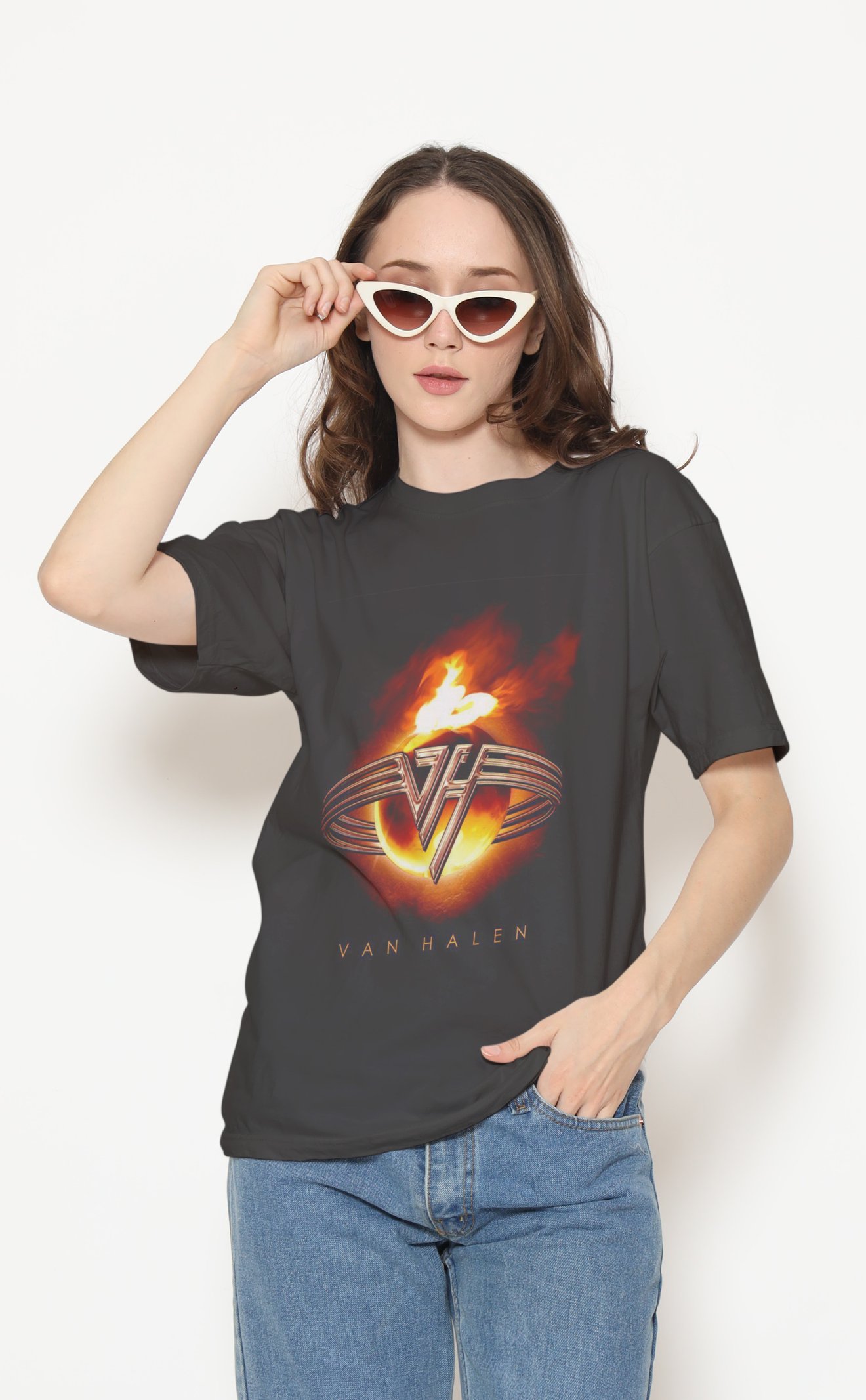 Van Halen Alev Tişört