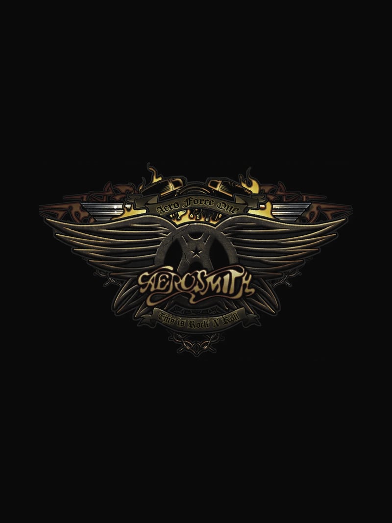 Aerosmith baskısının kendisi, ürün üzerinde değil