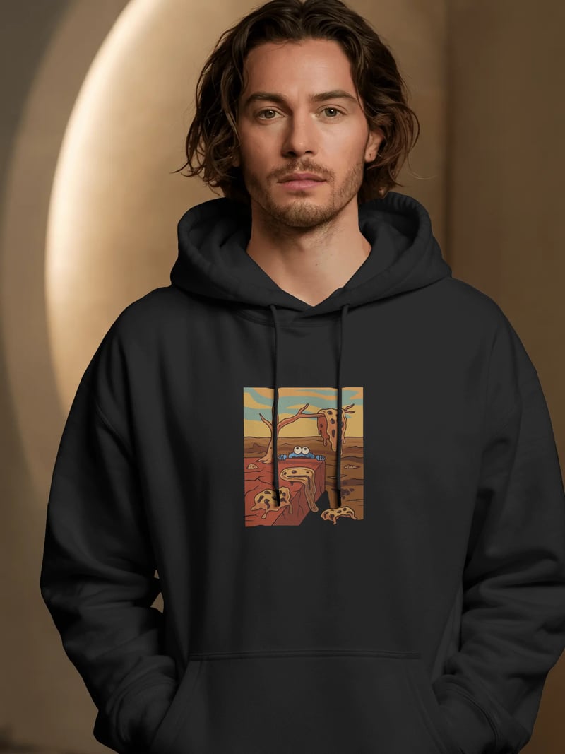 Kurabiye Canavarı Kapüşonlu Sweatshirt