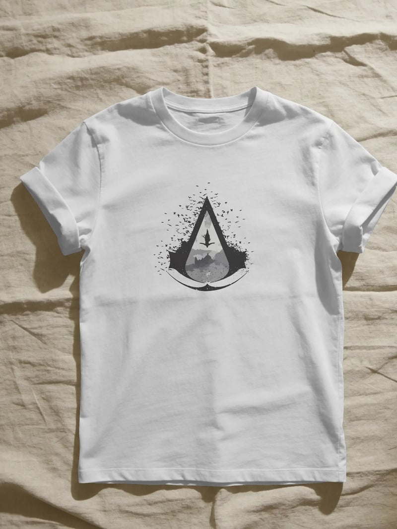 Assassin's Creed Beyaz Tişört