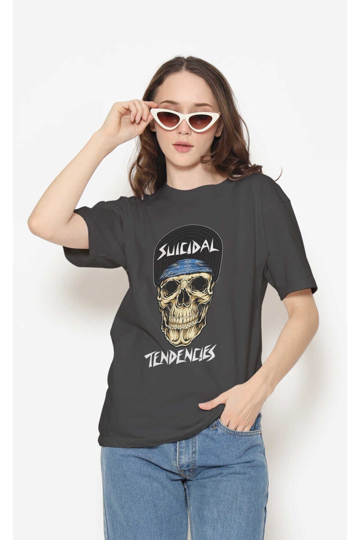 Suicidal Tendencies Kafatası Tişört