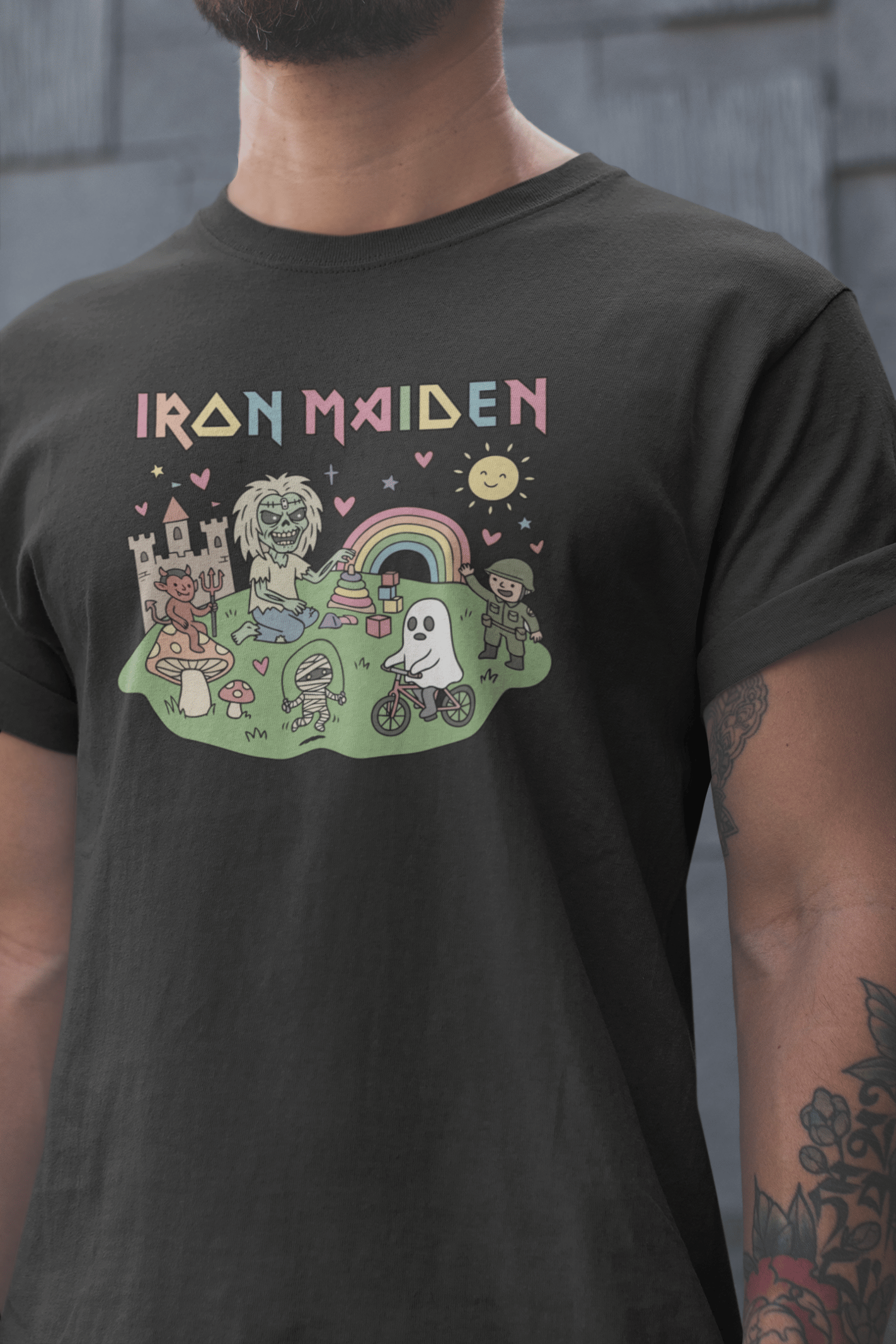 Iron Maiden Hayalet Tişört