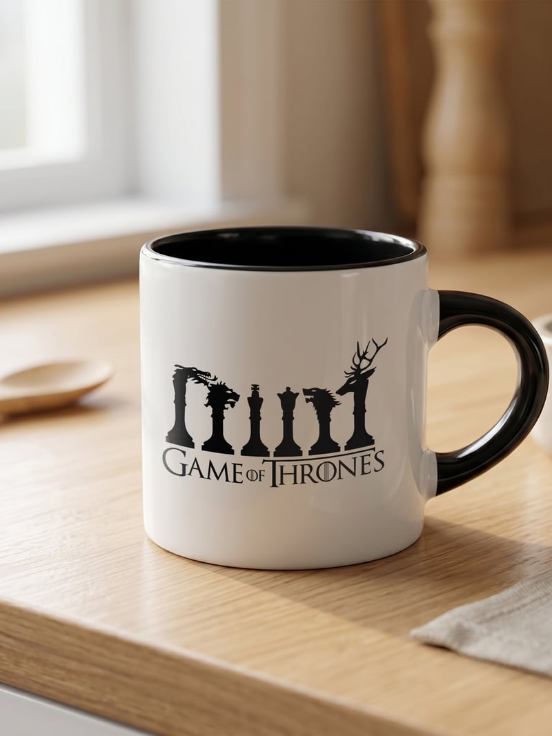 Game of Thrones Satranç Kahve Kupası