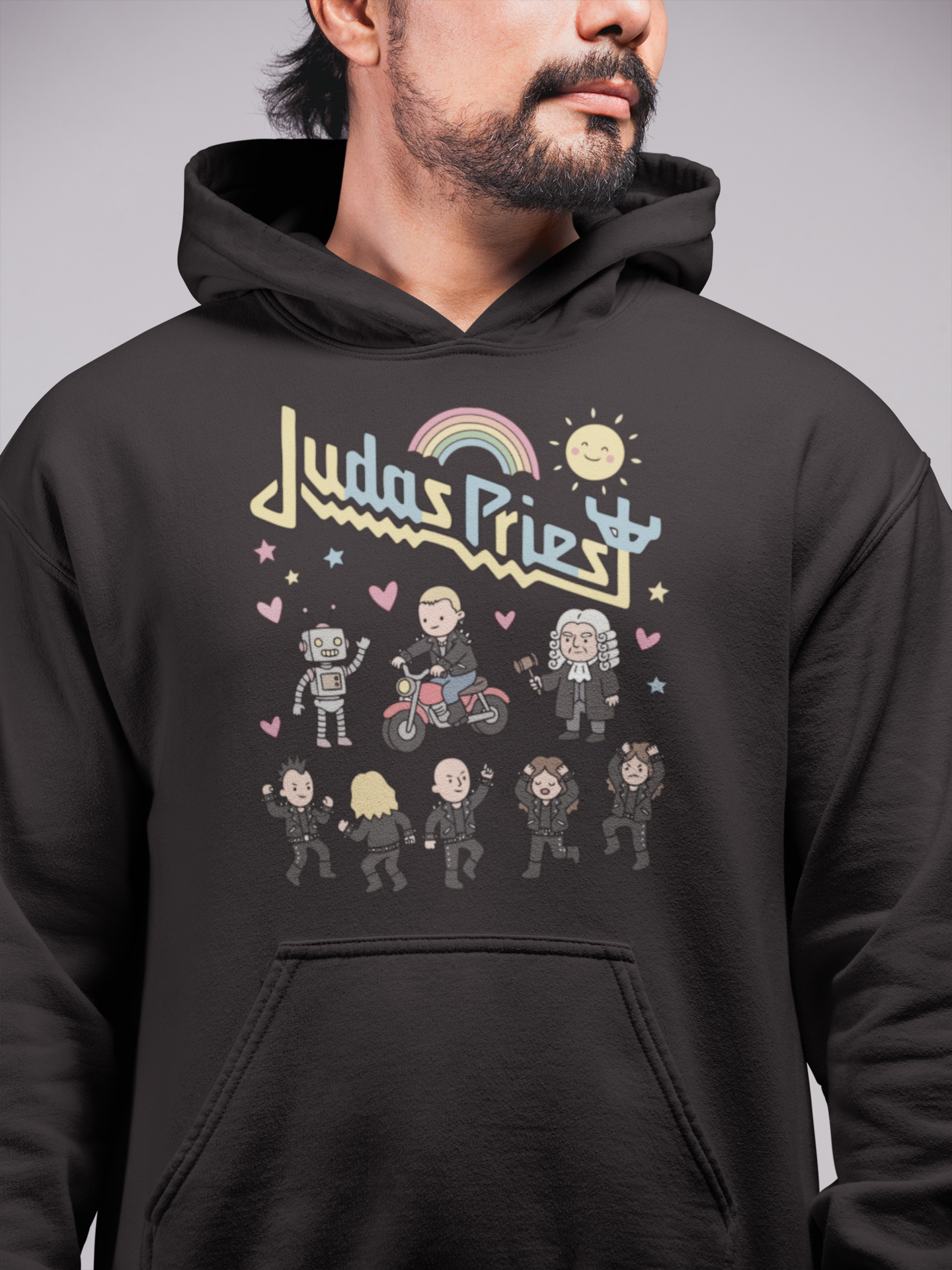 Judas Priest Unisex Kapüşonlu Sweatshirt