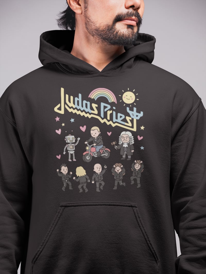 Judas Priest Unisex Kapüşonlu Sweatshirt