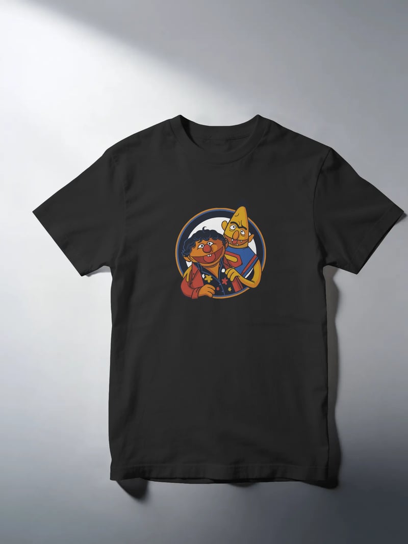 Edi ile Büdü Unisex Tişört