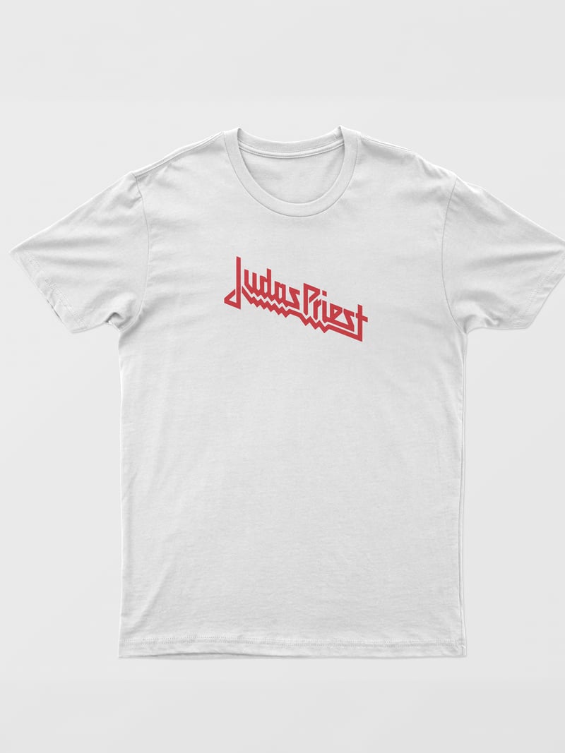 Judas Priest Unisex Beyaz Tişört