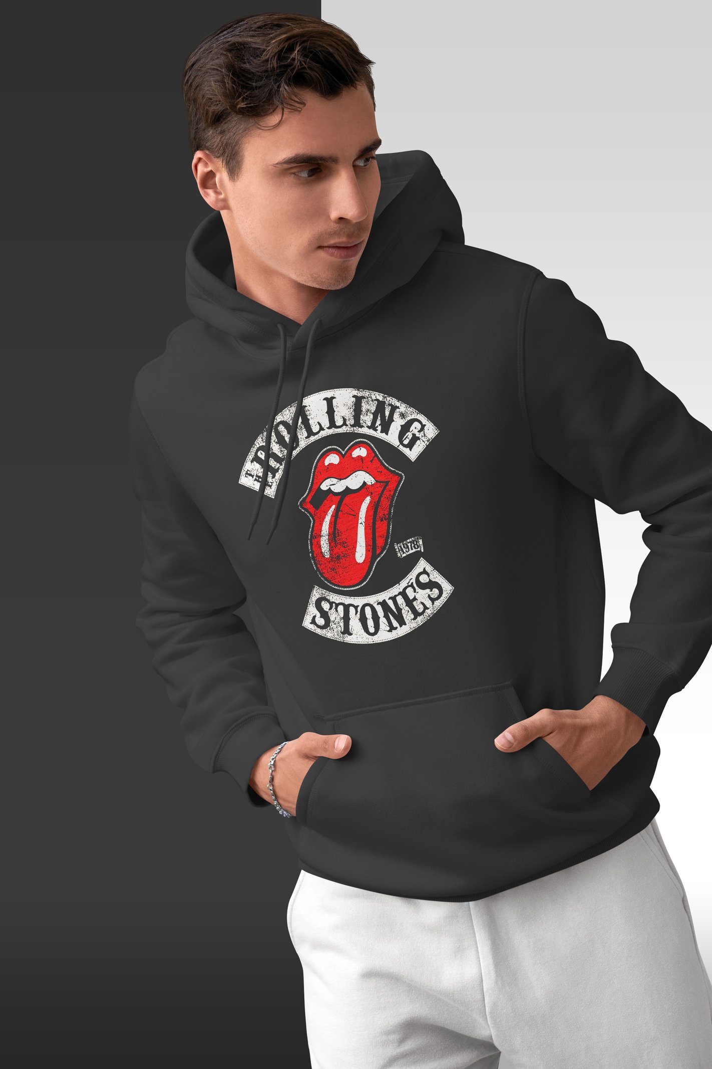 The Rolling Stones Kapüşonlu Unisex Sweatshirt