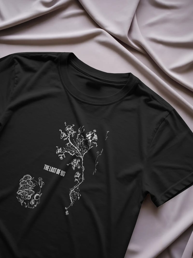 The Last of Us Siyah Unisex Tişört