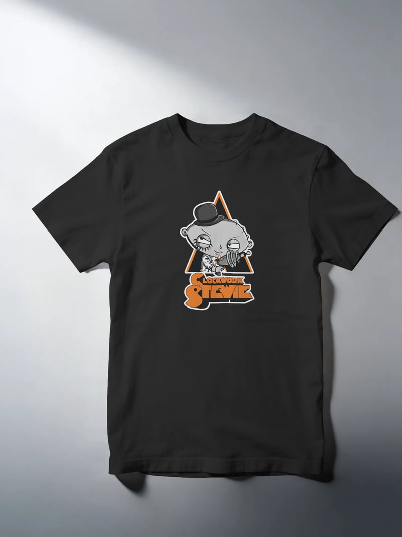Clockwork Stewie Family Guy Unisex Tişört