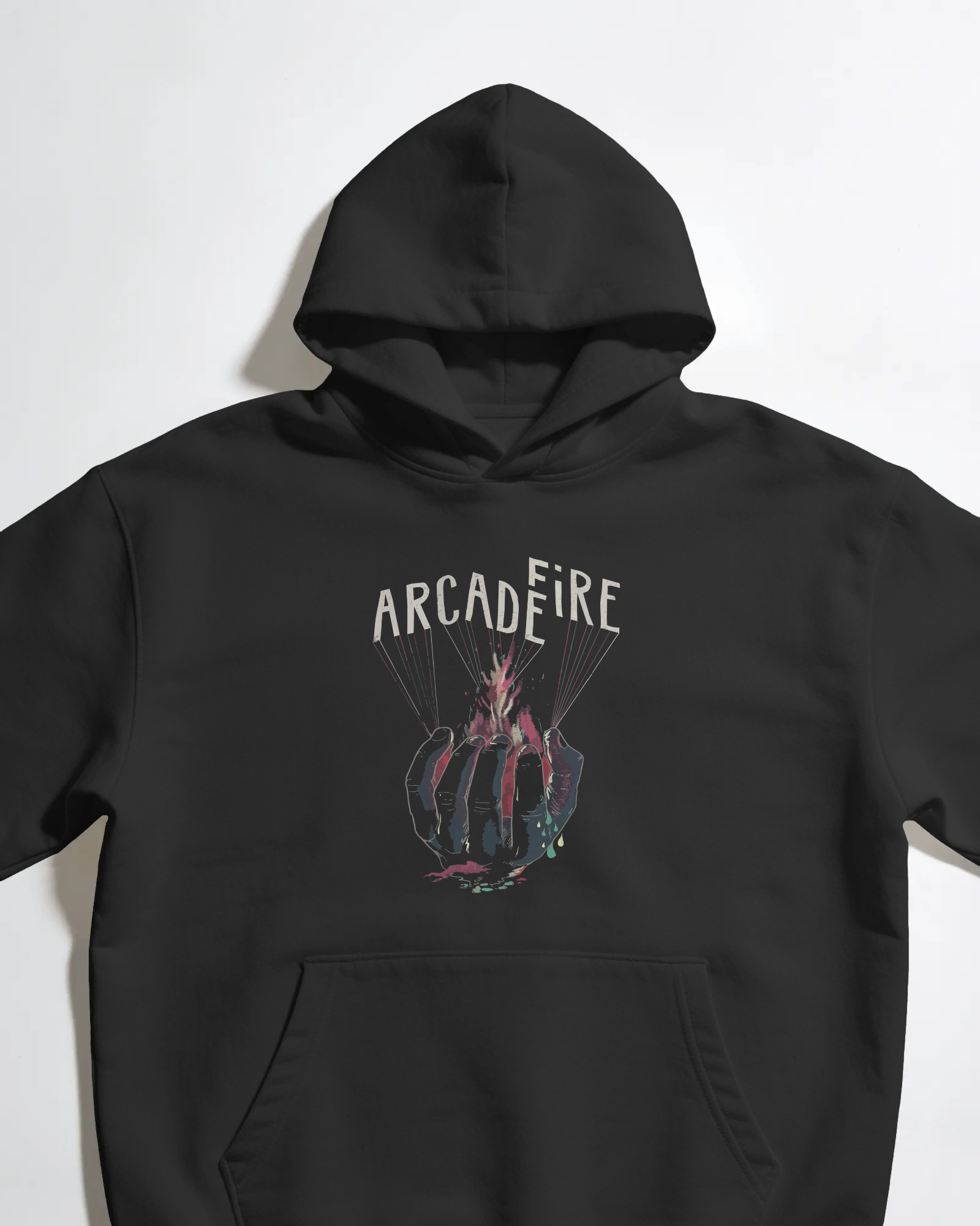 Arcade Fire Kapüşonlu Sweatshirt
