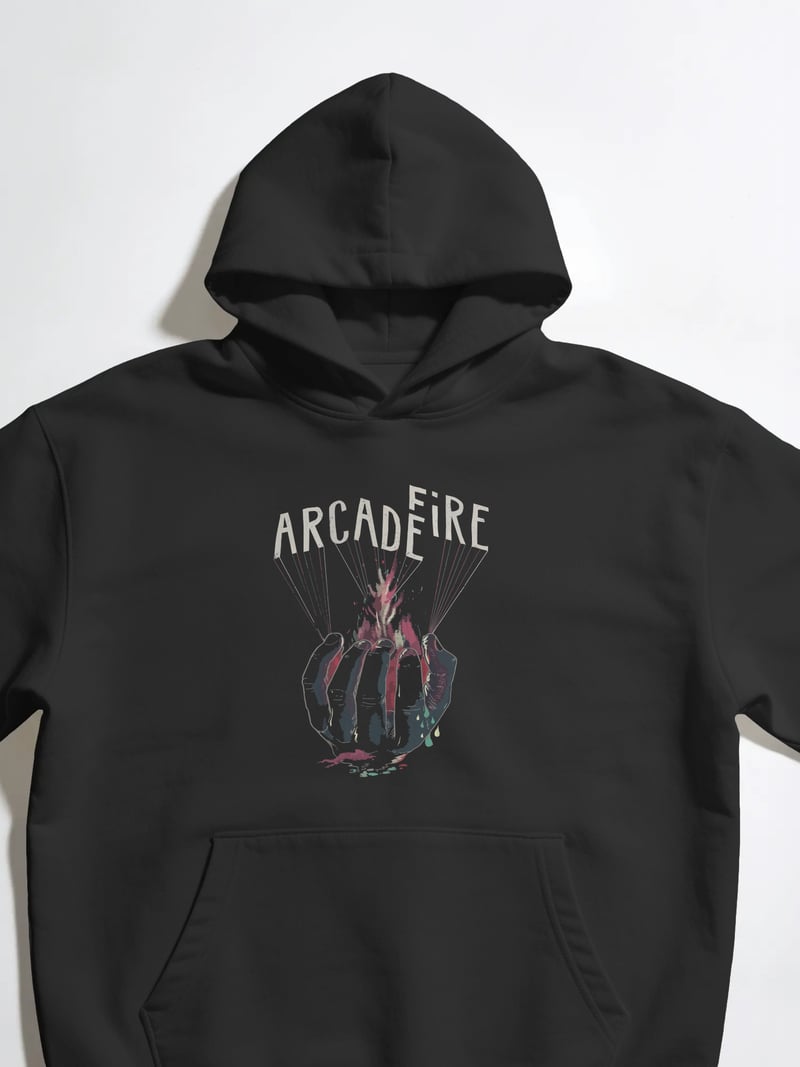 Arcade Fire Kapüşonlu Sweatshirt