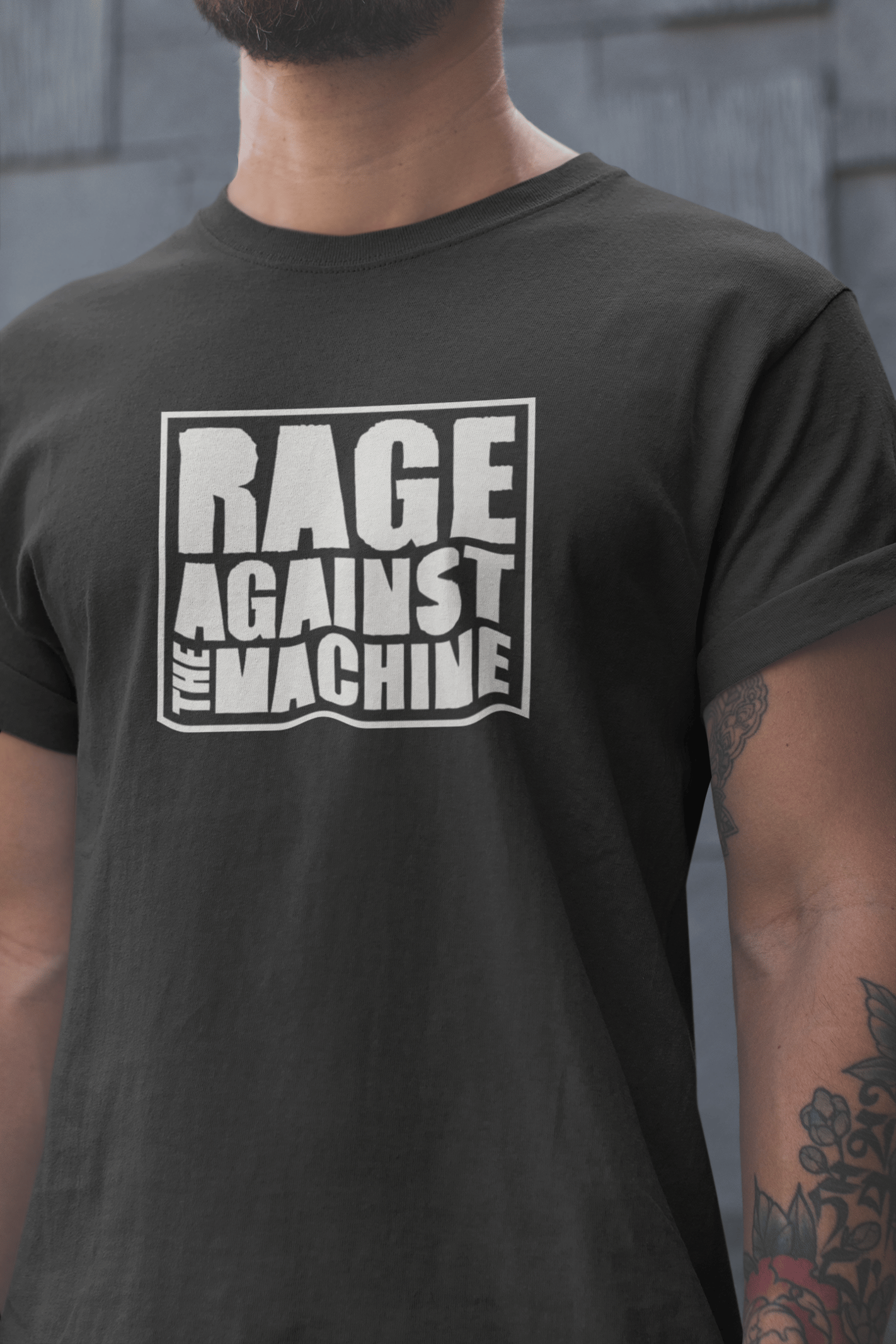 Rage Against the Machine Unisex Siyah Tişört