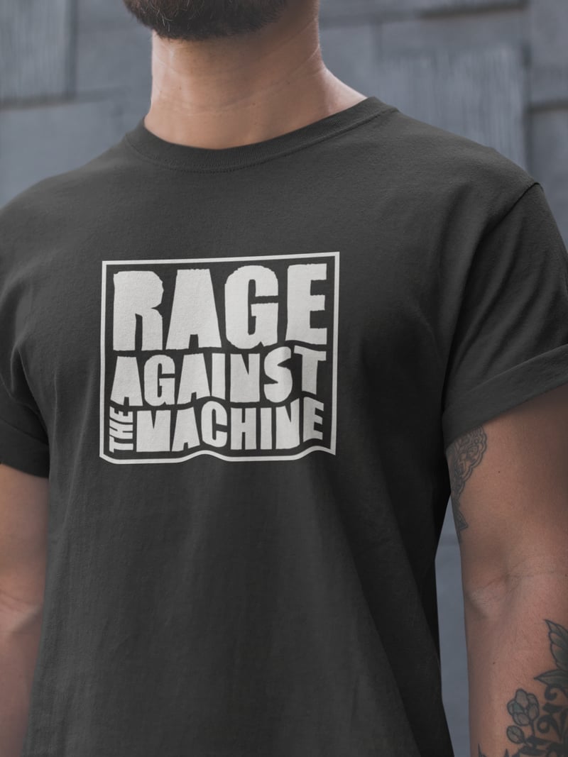 Rage Against the Machine Unisex Siyah Tişört