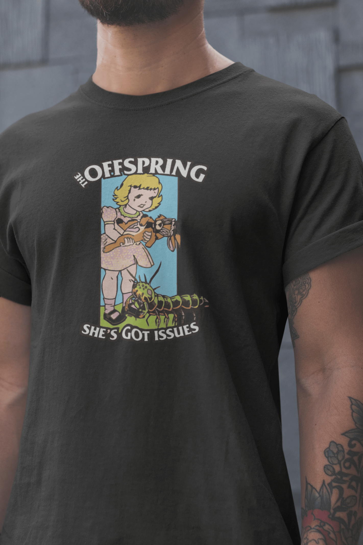 The Offspring Unisex Siyah Tişört