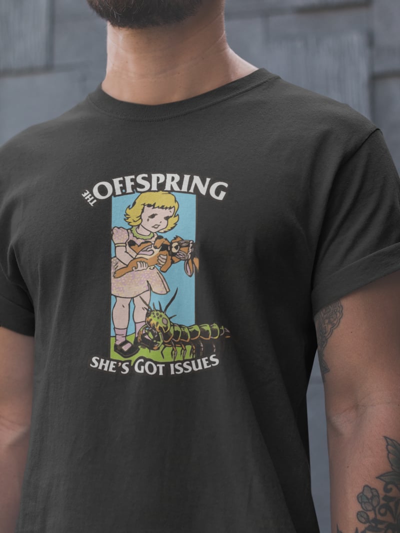 The Offspring Unisex Siyah Tişört