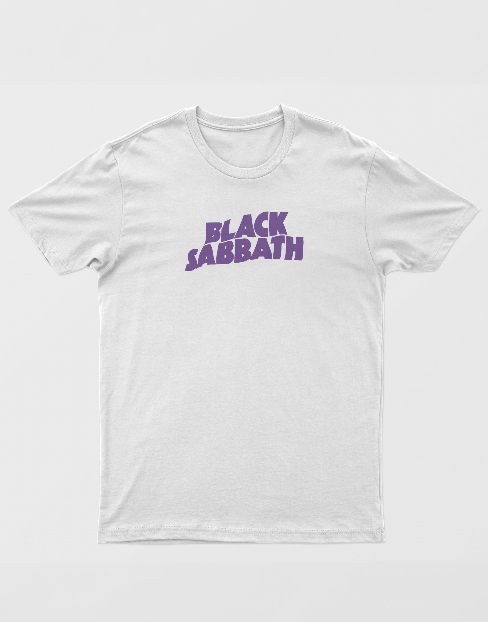 Black Sabbath Unisex Beyaz Tişört