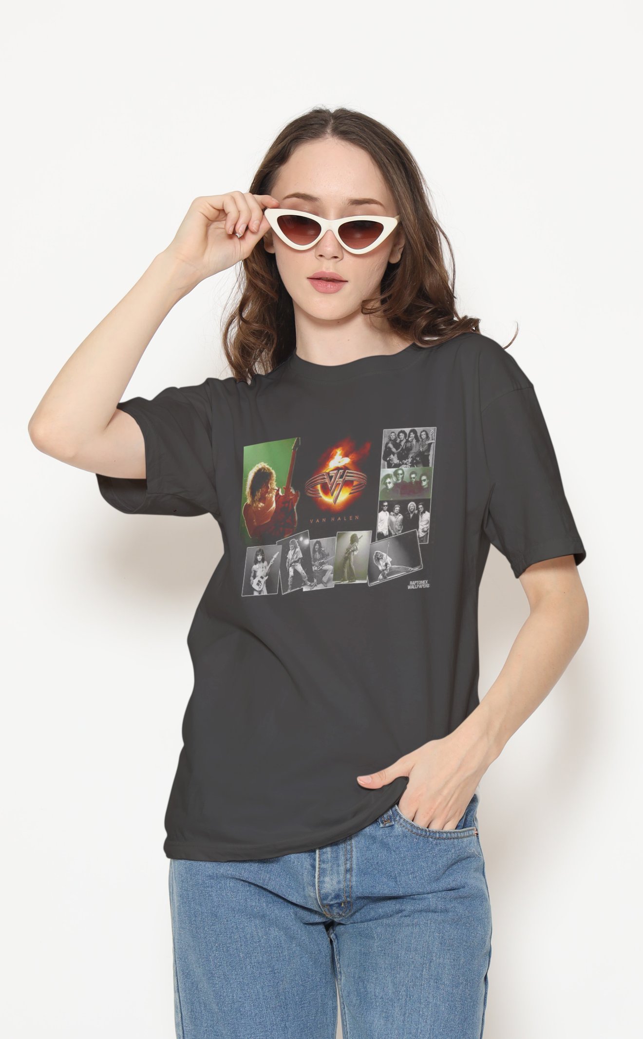 Van Halen Dijital Baskı Unisex Tişört