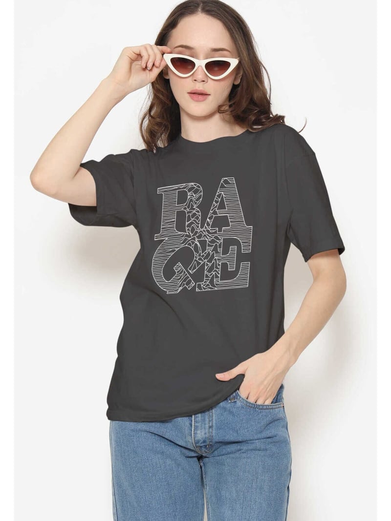 Rage Against the Machine Dijital Baskı Siyah Unisex Tişört