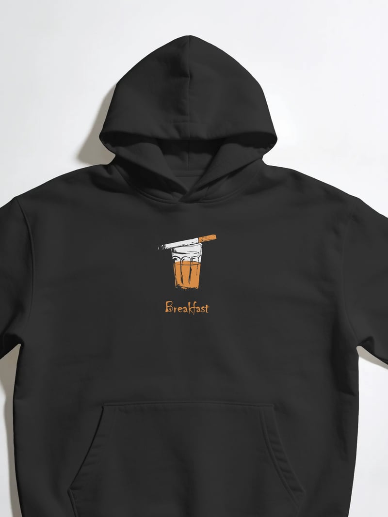 Breakfast Kapüşonlu Sweatshirt
