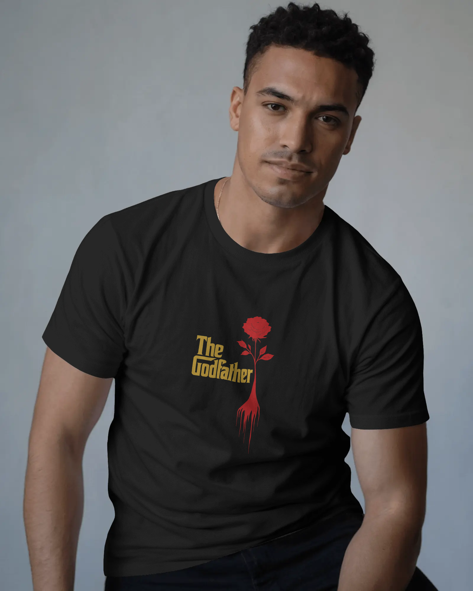 The Godfather Siyah Unisex Tişört