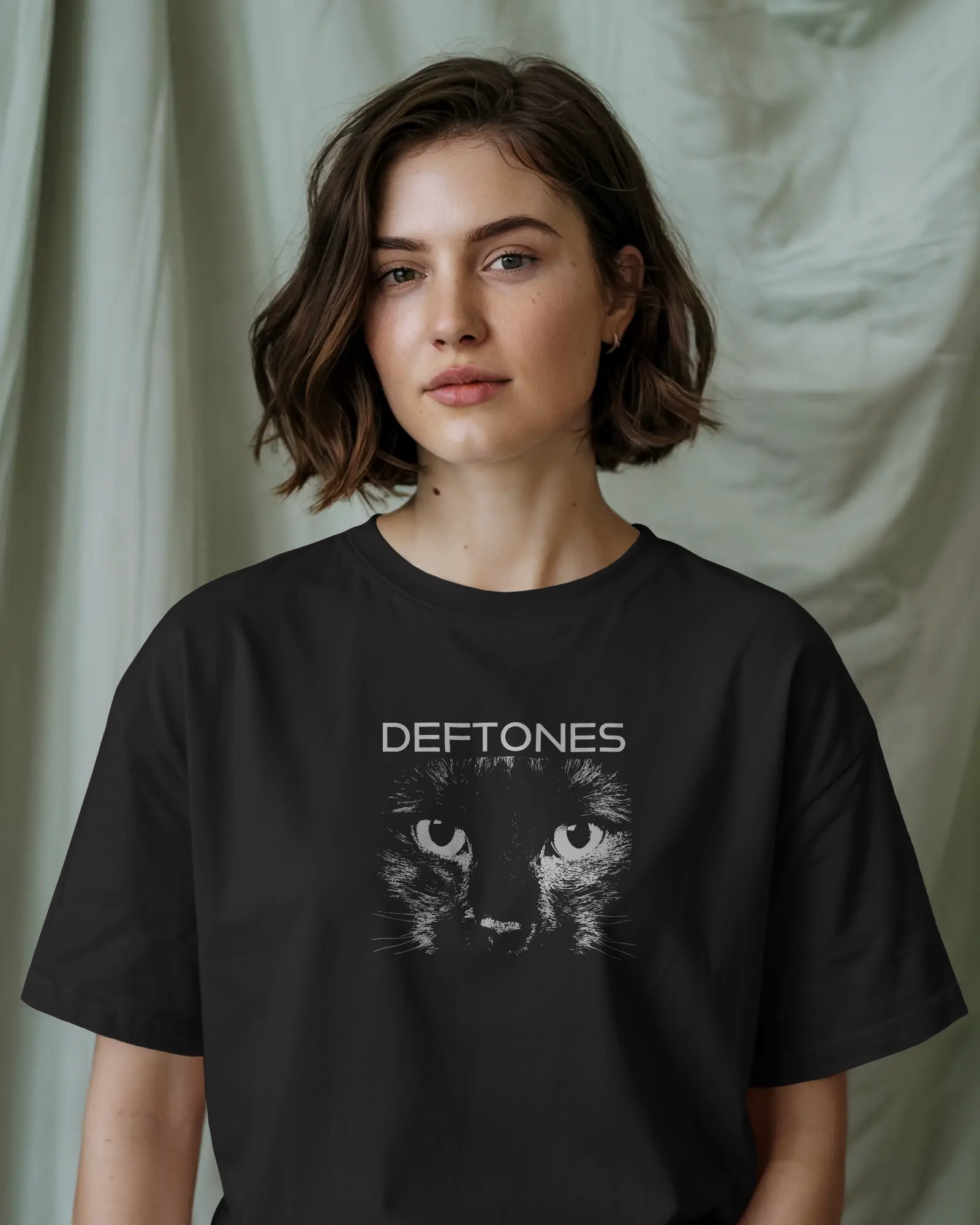Deftones Kedi Tişört