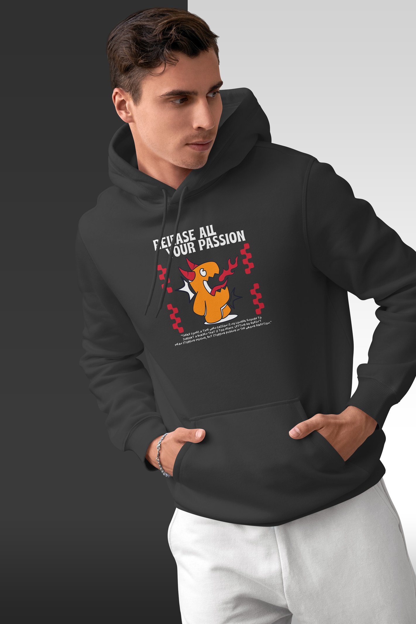 Passion Kapüşonlu Unisex Sweatshirt