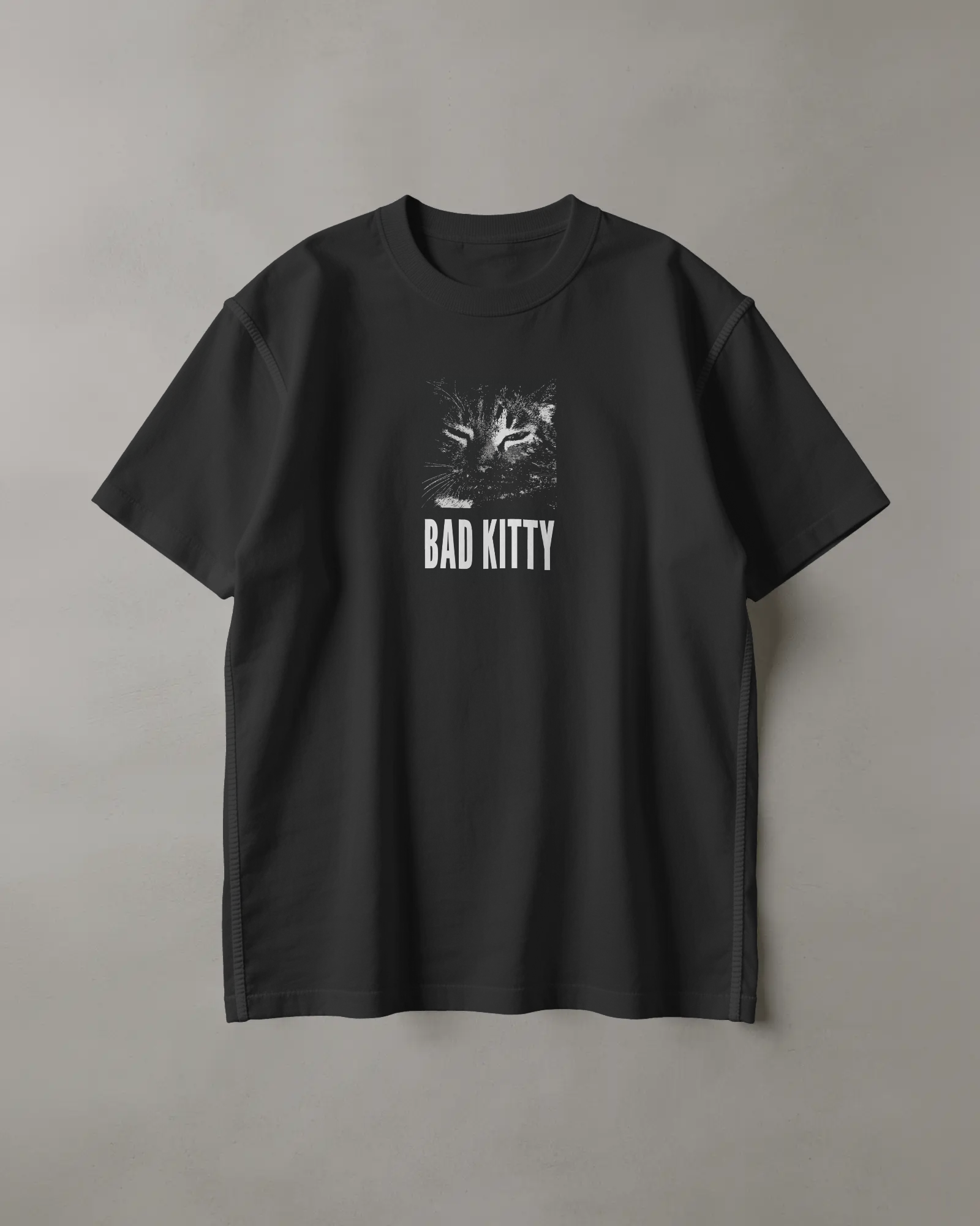Bad Kitty Siyah Tişört