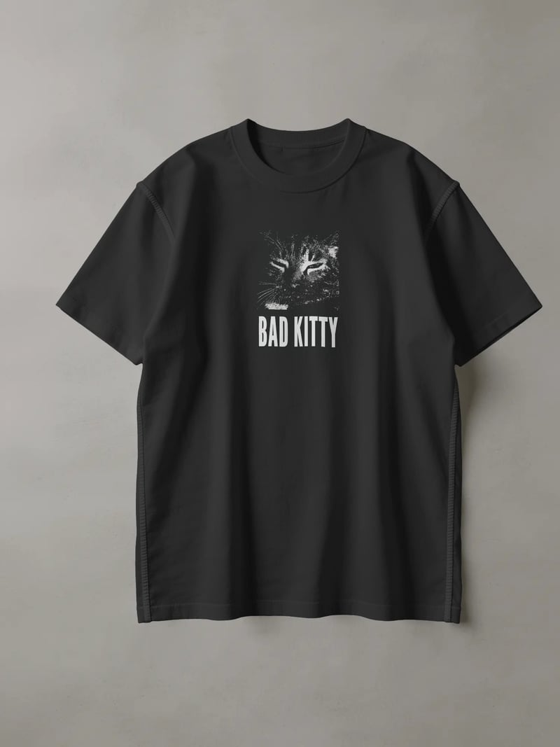 Bad Kitty Siyah Tişört