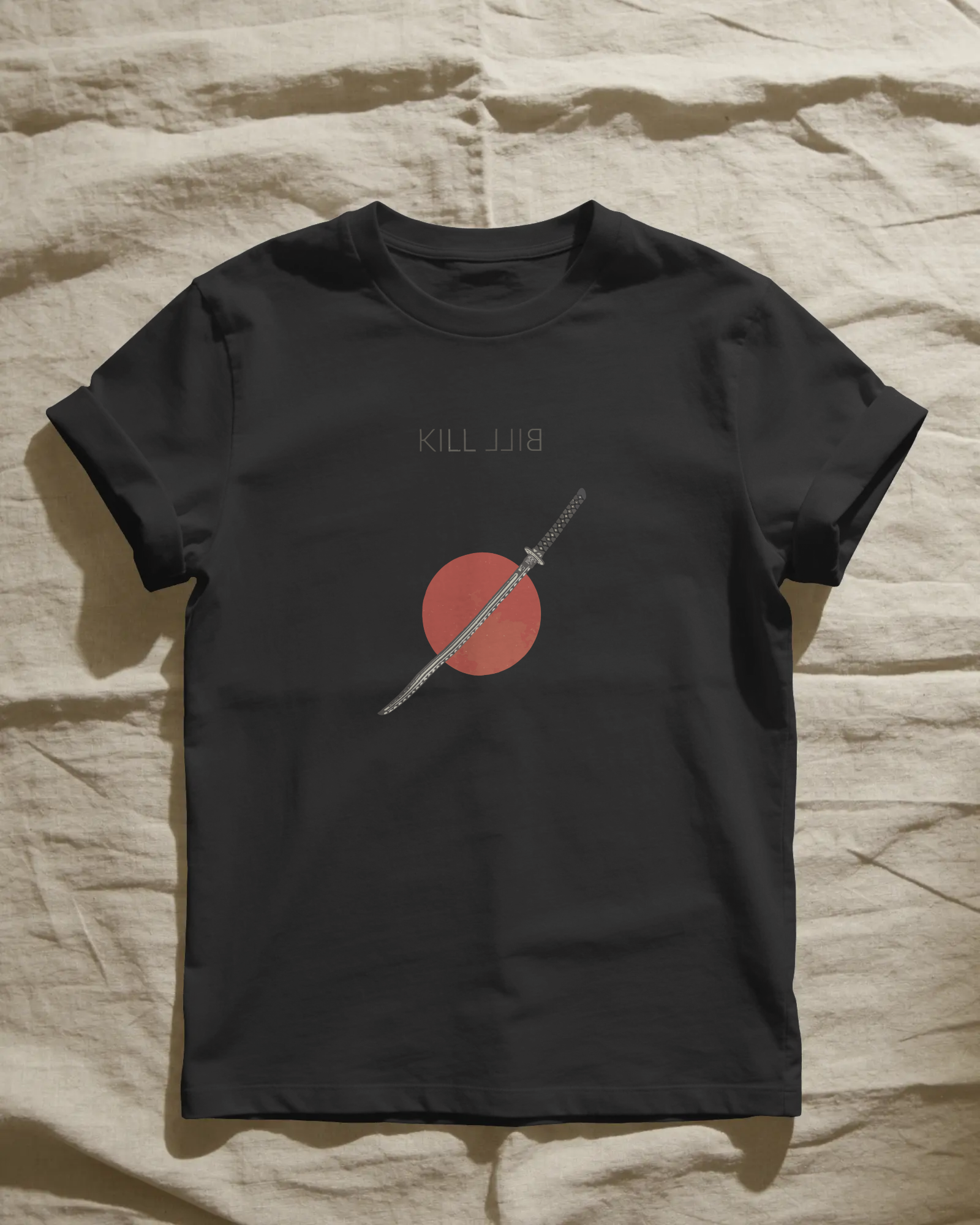 Kill Bill Unisex Siyah Tişört