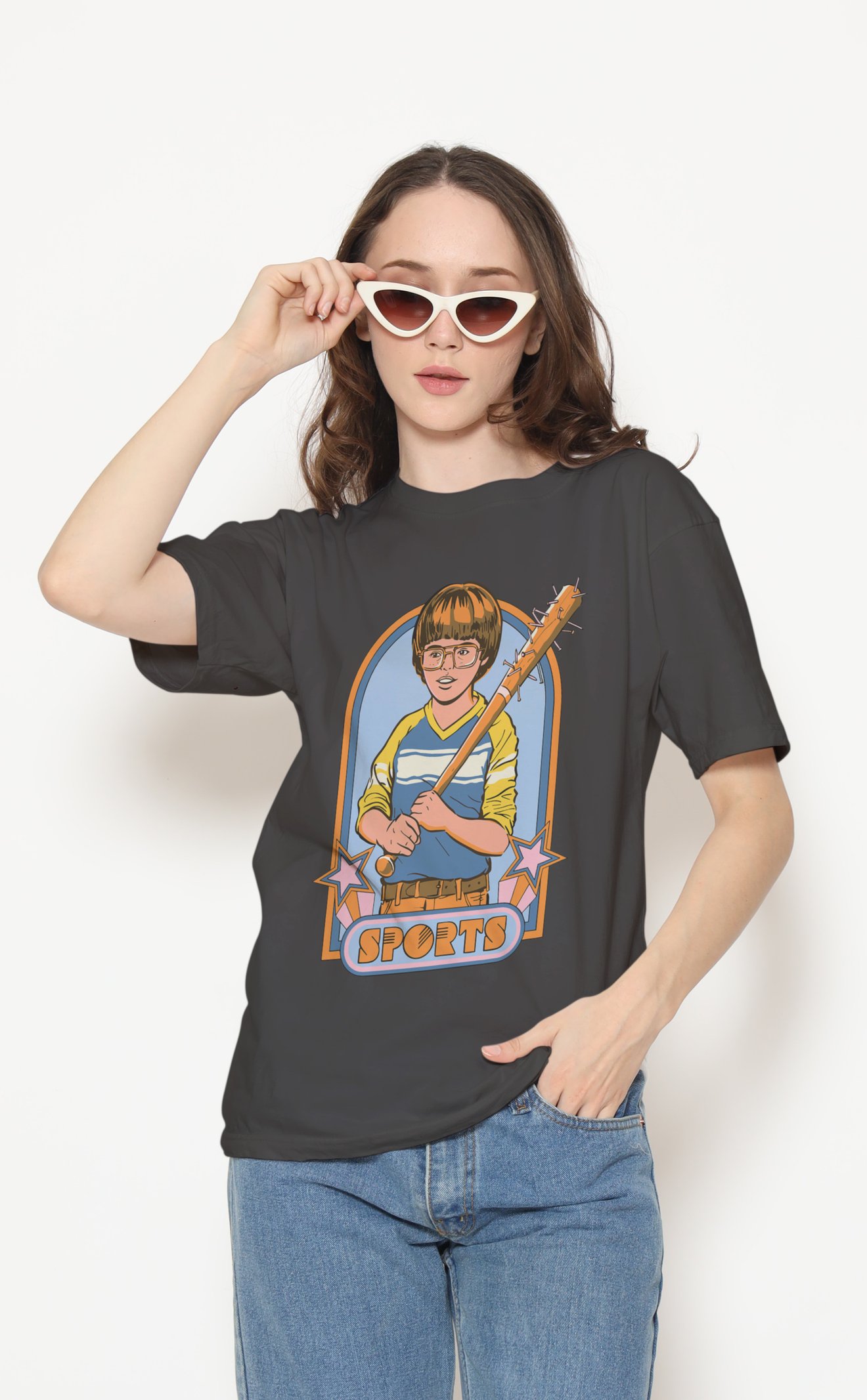 Sports Dijital Baskı Unisex Tişört