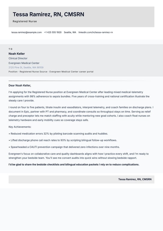 Modern Horizon Deck Cover Letter preview