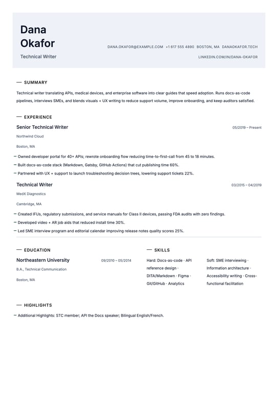 Simple Executive preview