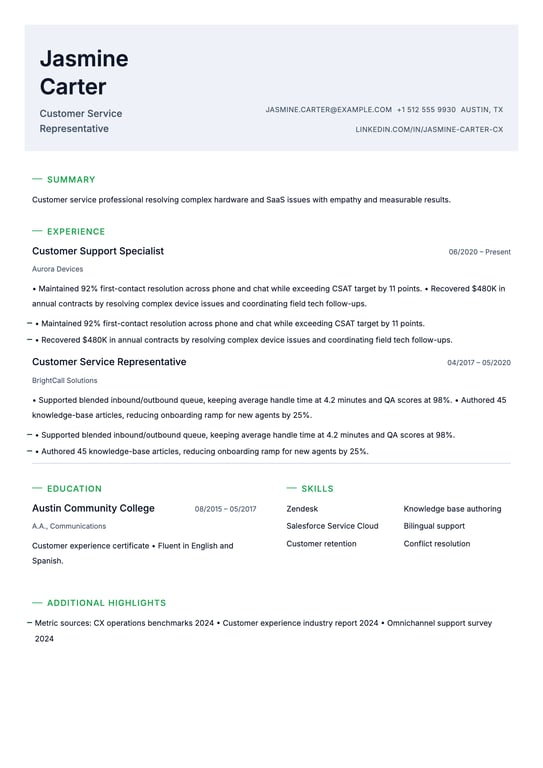 Simple Executive preview