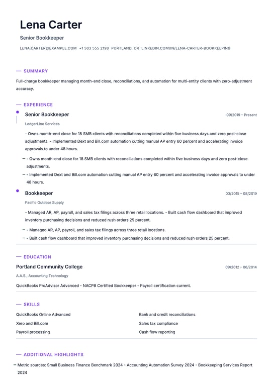 Simple Linea preview