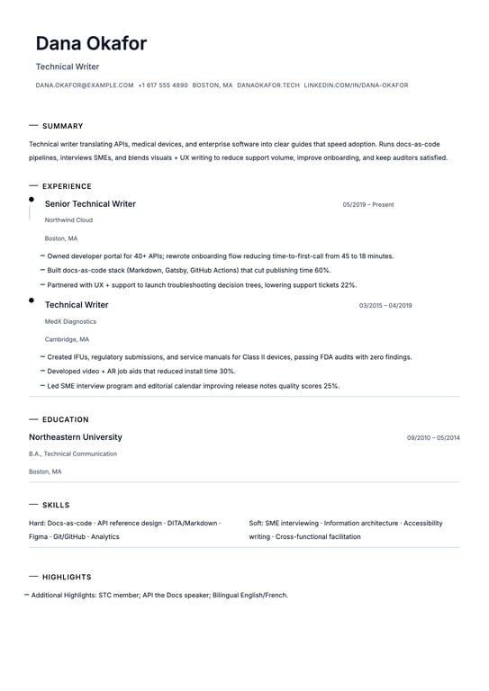 Simple Linea preview